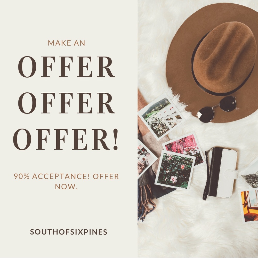 Make an offer! Nothing is unreasonable! 💜